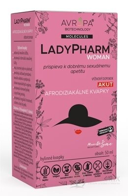 AVROPA LadyPharm bylinné kvapky 1x50 ml
