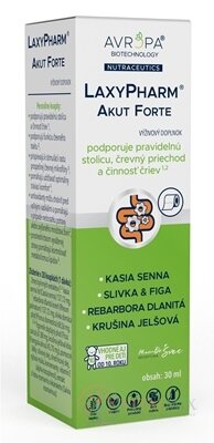AVROPA LaxyPharm Akut Forte bylinné kvapky 1x30 ml