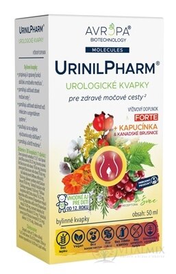 AVROPA UrinilPharm bylinné kvapky 1x50 ml