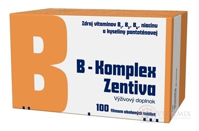 B-Komplex Zentiva tbl flm 1x100 ks
