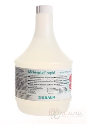 B.BRAUN MELISEPTOL RAPID dezinfekčný prostriedok 1x1000 ml