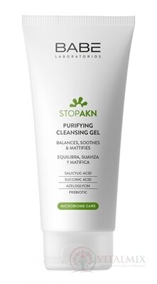 BABÉ AKNÉ Hĺbkovo čistiaci gél (Purifying Cleansing gél) (inov.2025) 1x200 ml
