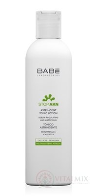 BABÉ AKNÉ Pleťové tonikum so sťahujúcim účinkom (Astringent Tonic lotion) 1x250 ml