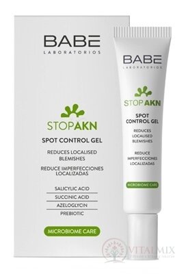 BABÉ AKNÉ Vysušujúci gél na akné (Spot Control gel) 1x8 ml