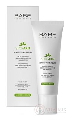 BABÉ AKNÉ Zmatňujúci hydratačný fluid (Mattifying fluid) 1x50 ml