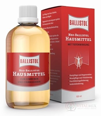 NEO-BALLISTOL telový olej 1x100 ml