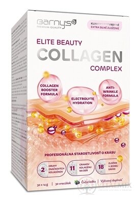 Barny's ELITE BEAUTY COLLAGEN COMPLEX vrecúška (po 14 g) 1x30 ks