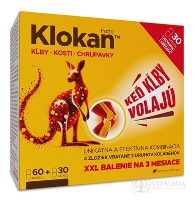 Barny's KLOKAN Forte cps (60+30 zadarmo) 1x90 ks