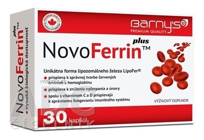 Barny's NovoFerrin plus cps 1x30 ks