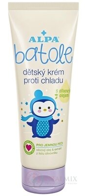 BATOLE DETSKÝ KRÉM PROTI CHLADU s olivovým olejom 1x75 ml