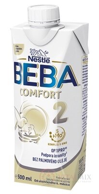BEBA COMFORT 2, 5HMO, tekuté následné mlieko, 500 ml