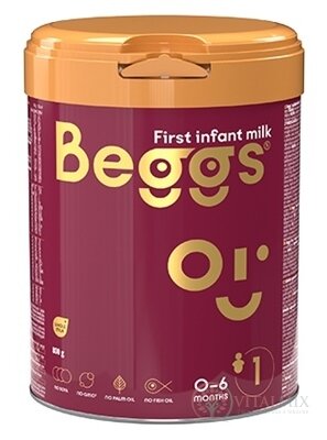 Beggs 1 počiatočná dojčenská mliečna výživa (od narodenia) 1x800 g