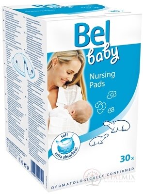 Bel baby Nursing Pads - prsné vložky 1x30 ks