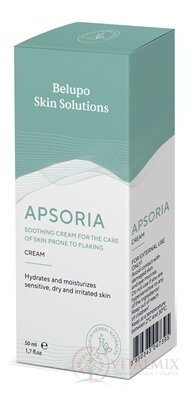 BELUPO SKIN SOLUTIONS APSORIA upokojujúci krém na starostlivosť o pokožku so sklonom k olupovaniu 1x50 ml