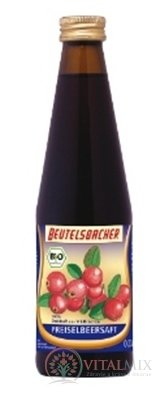 BEUTELSBACHER BIO Brusnicová šťava 1x0,7 l