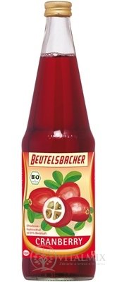 BEUTELSBACHER BIO Brusnicový kokteil 1x0,7 l