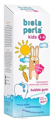 Biela perla Kids zubná pasta (3-6 rokov) 1x50 ml