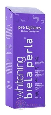 Biela perla Pre fajčiarov zubná pasta 1x75 ml
