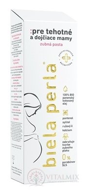 Biela perla Pre tehotné a dojčiace mamy zubná pasta 1x75 ml