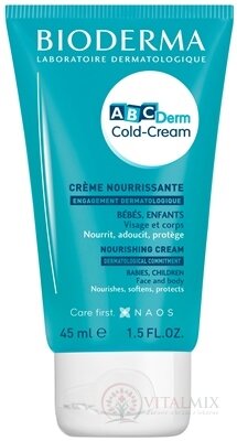 BIODERMA ABCDerm Cold-krém výživný ochranný krém 1x45 ml