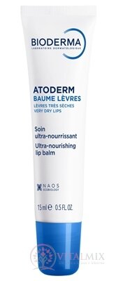 BIODERMA Atoderm Balzam na pery (inov.2025) 1x15 ml