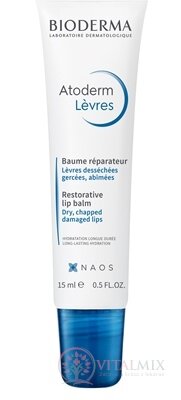 BIODERMA Atoderm Balzam na pery (inov.2019) 1x15 ml