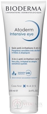 BIODERMA Atoderm Intensive eye krém očný 3v1 proti podráždeniu 1x100 ml