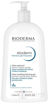 BIODERMA Atoderm Intensive gel moussant 1x1 l