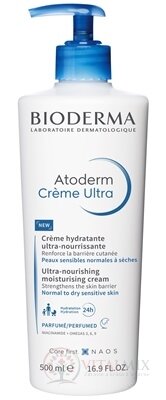 BIODERMA Atoderm Krém Ultra hydratačný a ultra výživný, parfumovaný 1x500 ml