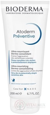 BIODERMA Atoderm Préventive výživný obnovujúci krém 1x200 ml