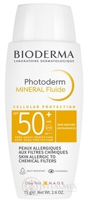 BIODERMA Photoderm MINERAL fluid SPF 50+ 1x75 g