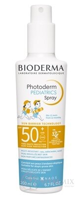 BIODERMA Photoderm PEDIATRICS Sprej SPF 50+ (od 12 mesiacov) 1x200 ml