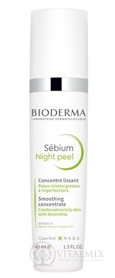 BIODERMA Sébium Night peel vyhladzujúce sérum 1x40 ml