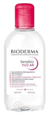 BIODERMA Sensibio H2O AR micelárna pleťová voda na citlivú pleť 1x250 ml
