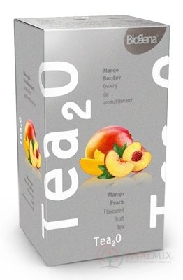 Biogena Tea2O Mango & Broskyňa ovocný čaj 20x2,3 g (46 g)