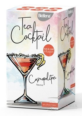 Biogena Tea Cocktail Cosmopolitan flavour bylinná zmes 20x2,5 g (50 g)