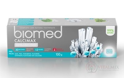 biomed CALCIMAX zubná pasta s prírodnými výťažkami z morských rias 1x100 g
