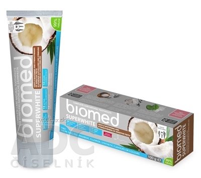 biomed SUPERWHITE bieliaca zubná pasta 1x100 g