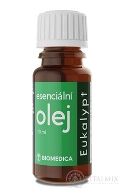 BIOMEDICA Esenciálny olej Eukalypt olej 1x10 ml