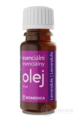 BIOMEDICA Esenciálny olej Levanduľa olej 1x10 ml