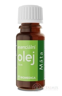 BIOMEDICA Esenciálny olej Mäta olej 1x10 ml