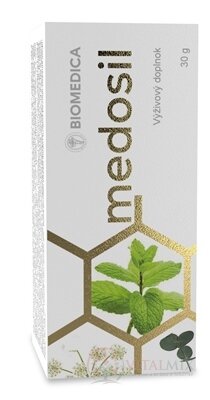 BIOMEDICA MEDOSIL včelí med kvetový pastový, 1x30 g