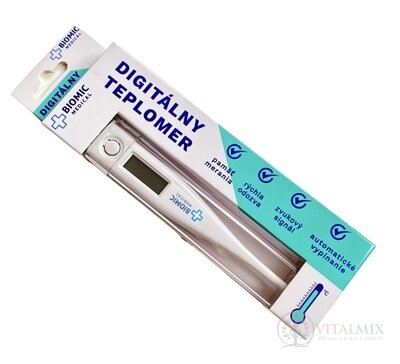 BIOMIC Digitálny TEPLOMER s puzdrom 1x1 ks
