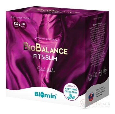 Biomin BioBalance FIT&SLIM cps 120+60 zadarmo (180 ks)