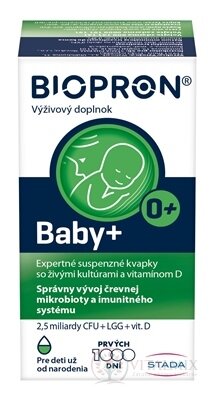 BIOPRON Baby+ kvapky 1x10 ml