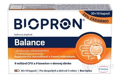 BIOPRON Balance cps 30+10 (33% zdarma) (40ks)