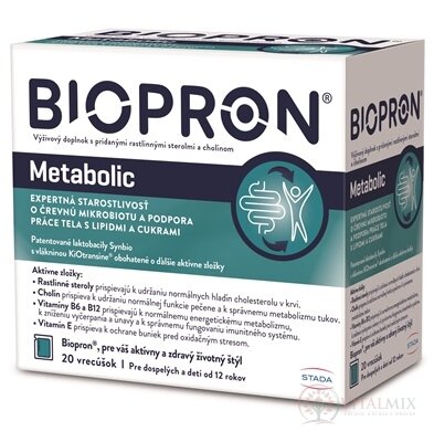 BIOPRON Metabolic prášok vo vrecúškach 1x20 ks
