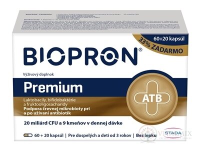 BIOPRON Premium cps 60+20 (33% zadarmo) (80 ks)