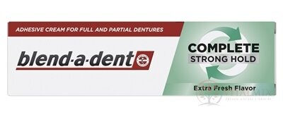 blend-a-dent COMPLETE STRONG HOLD Extra fresh super fixačný dentálny krém 1x47 g