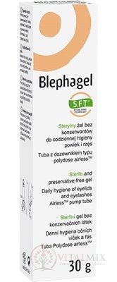 Blephagel sterilný gél na hygienu viečok a rias 1x30 g